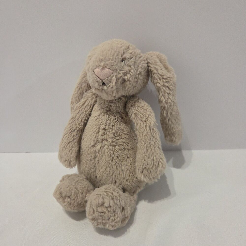 Jellycat Bashful Bunny Plush Doll Small Beige Tan London Toy Mini 8"